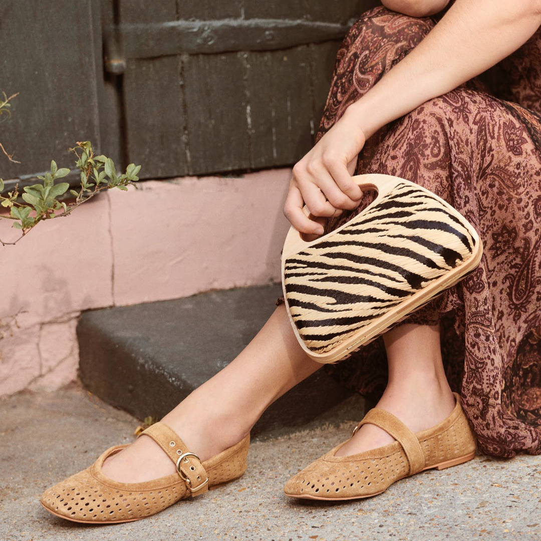 Dolce Vita Mikel Perforated Ballet Flats