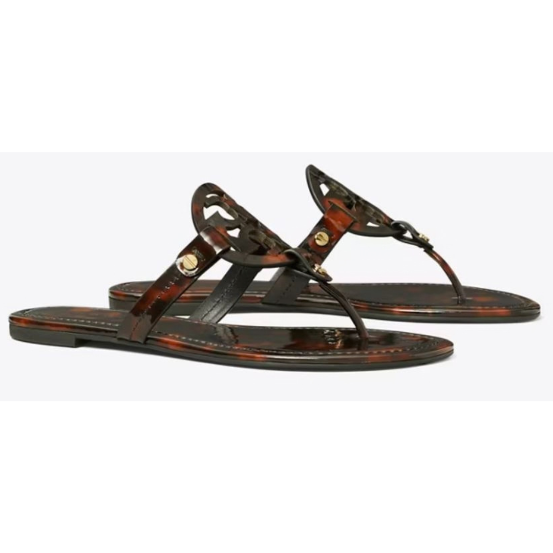 Tory Burch Miller Classic Patent Leather Sandal