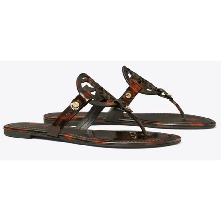 Tory Burch Miller Classic Patent Leather Sandal