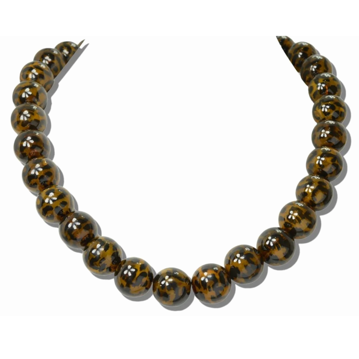 Good Feelings Chunky Spotted Beaded Necklace