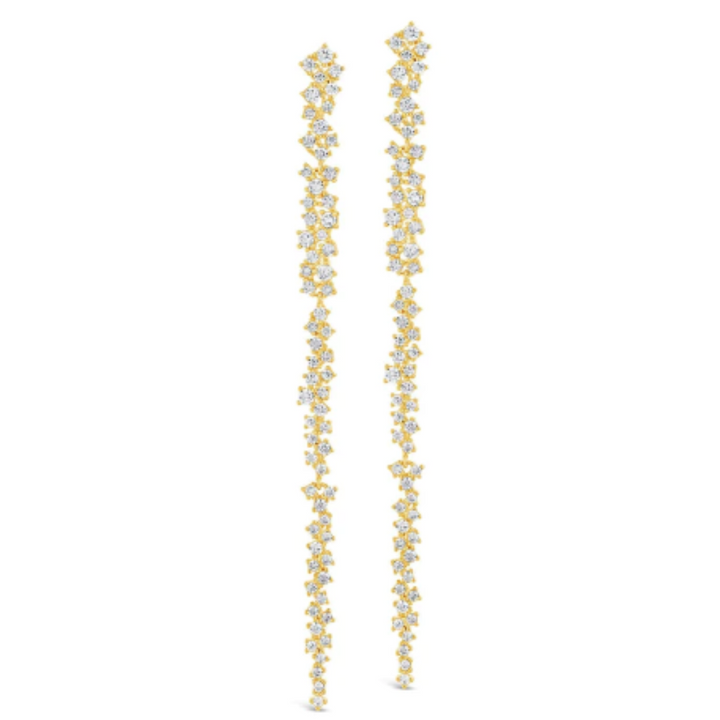 Sterling Forever Audrina Drop Earrings