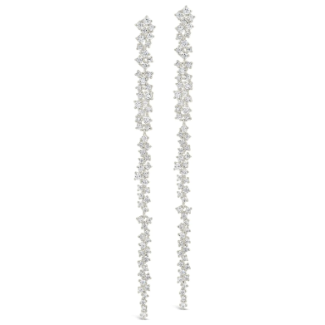 Sterling Forever Audrina Drop Earrings