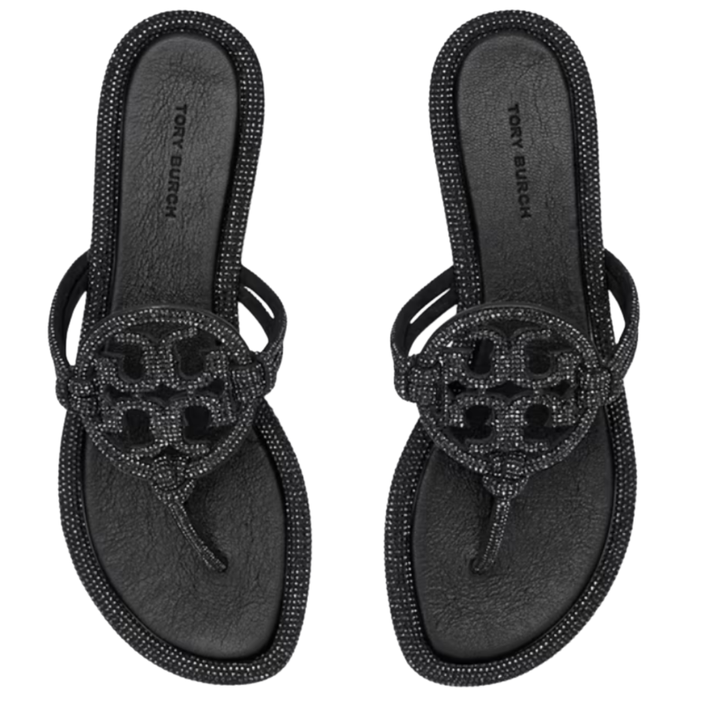 Tory Burch Miller Knotted Pavé Sandal