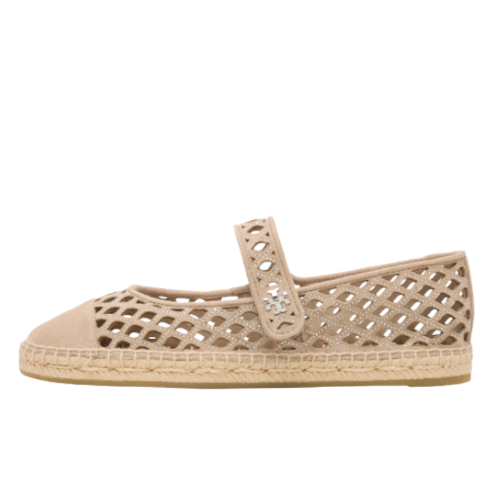 Tory Burch Cap-Toe Mary Jane Espadrille