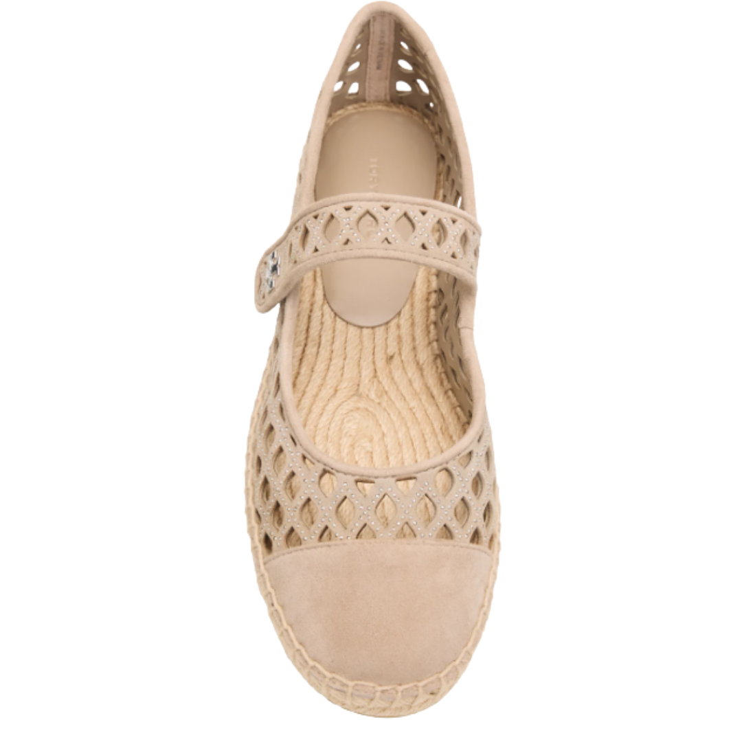 Tory Burch Cap-Toe Mary Jane Espadrille