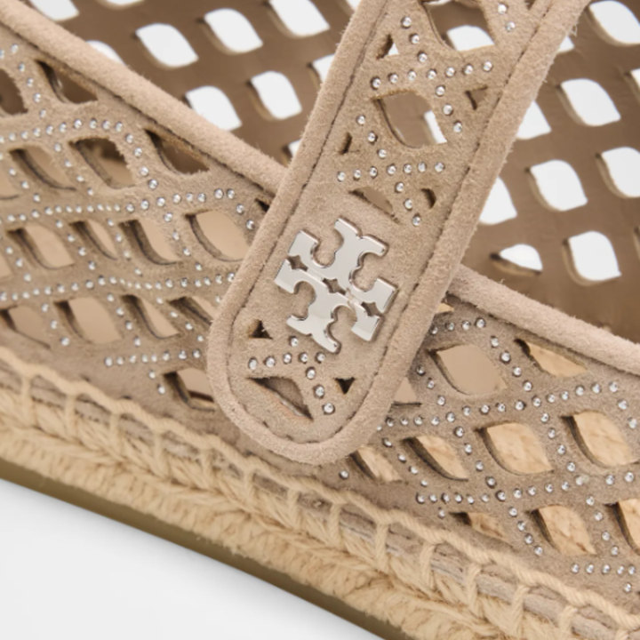 Tory Burch Cap-Toe Mary Jane Espadrille