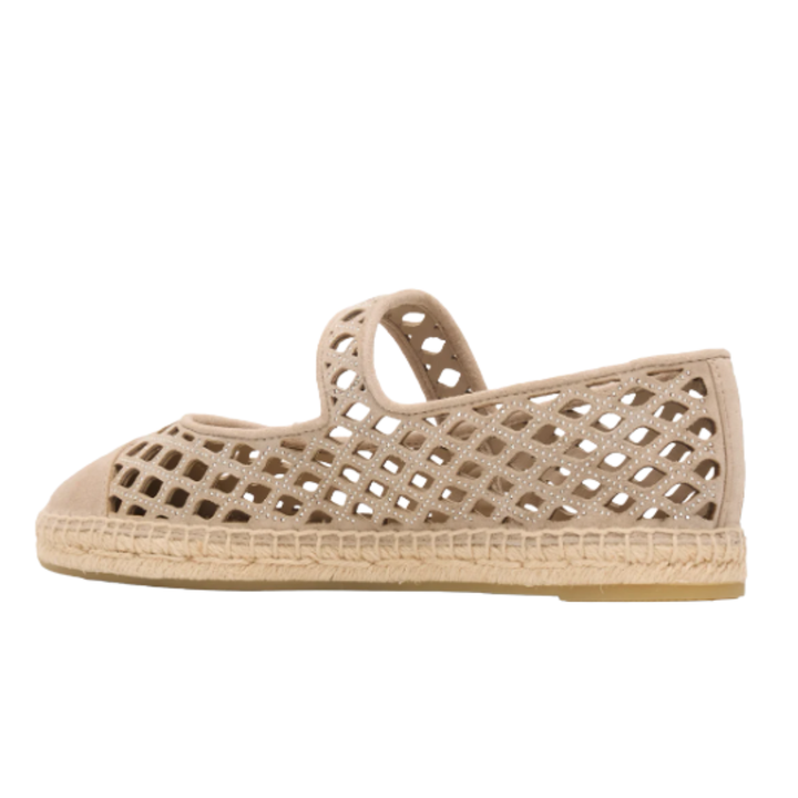 Tory Burch Cap-Toe Mary Jane Espadrille