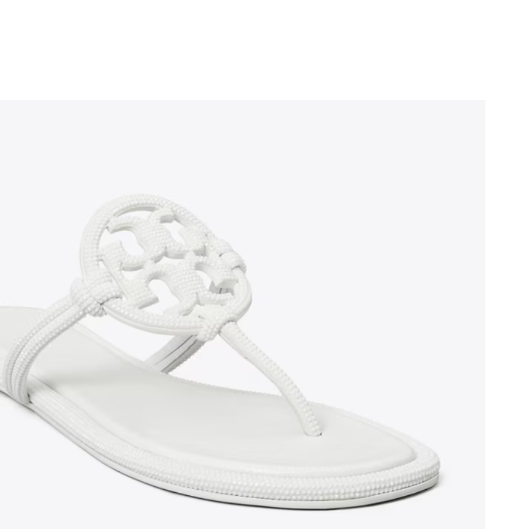 Tory Burch Miller Knotted Pavé Sandal