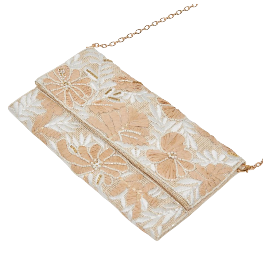 Amalfi-N Natural Embellished Envelope