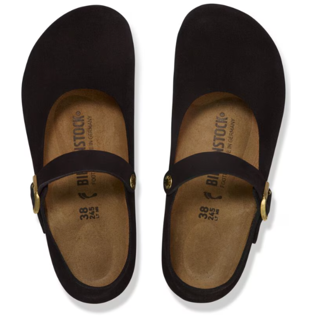 Birkenstock Mantova Suede Flat