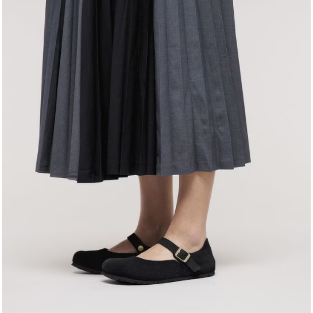 Birkenstock Mantova Suede Flat
