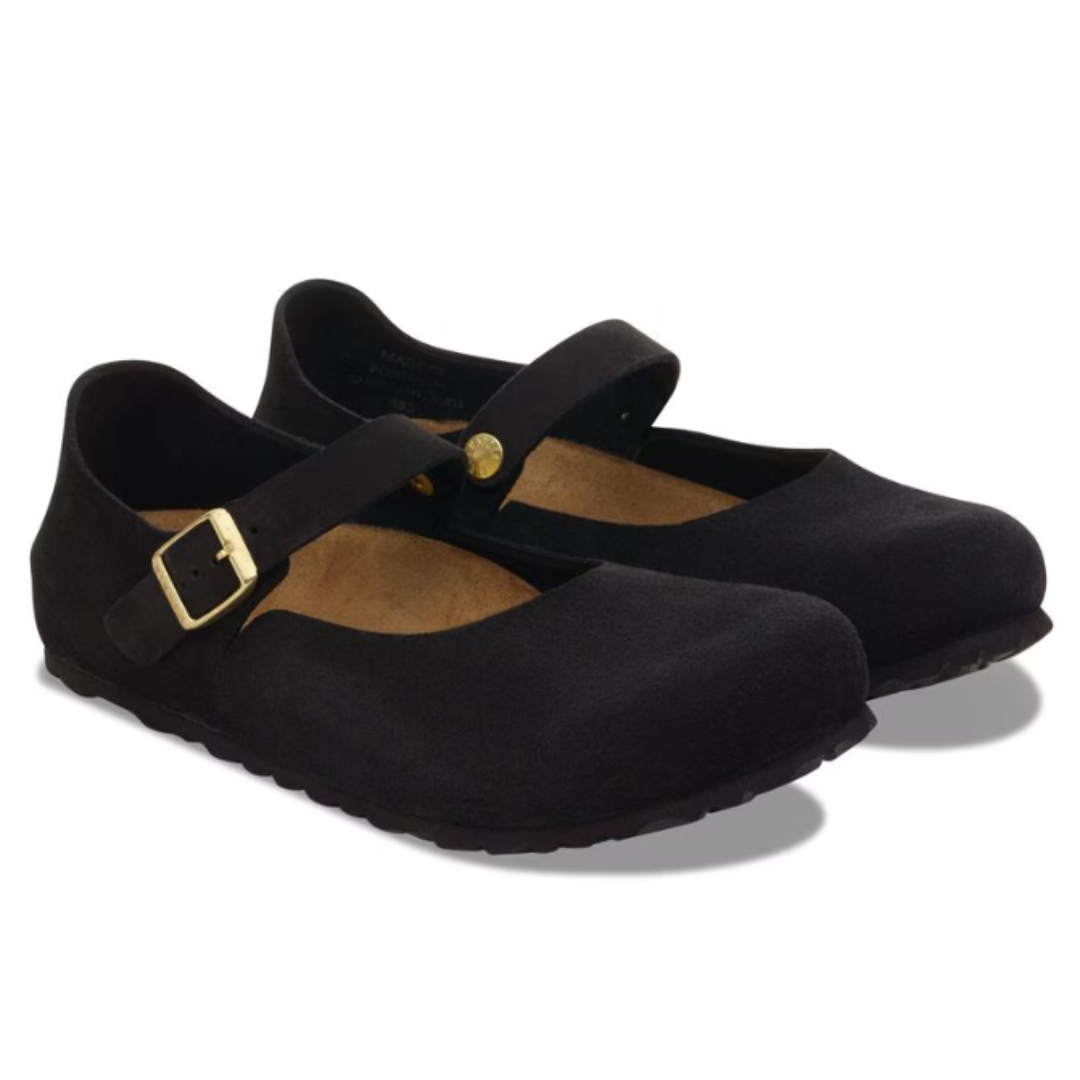Birkenstock Mantova Suede Flat
