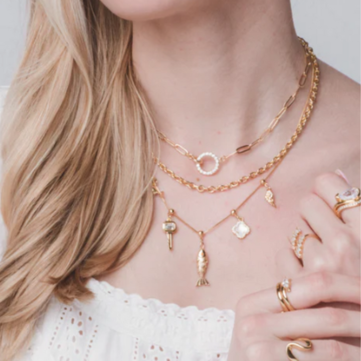 Kinsey Designs Cyrus Interlocking Circle Necklace