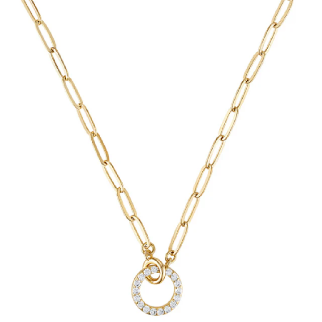 Kinsey Designs Cyrus Interlocking Circle Necklace