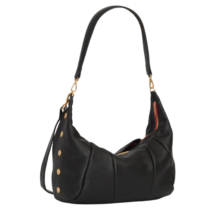 Hammitt Morgan Bag Black Red Zip