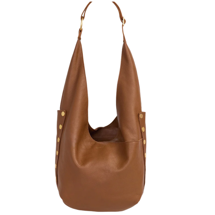 Hammitt Tom Large Zip Bag Mahogany Pebble