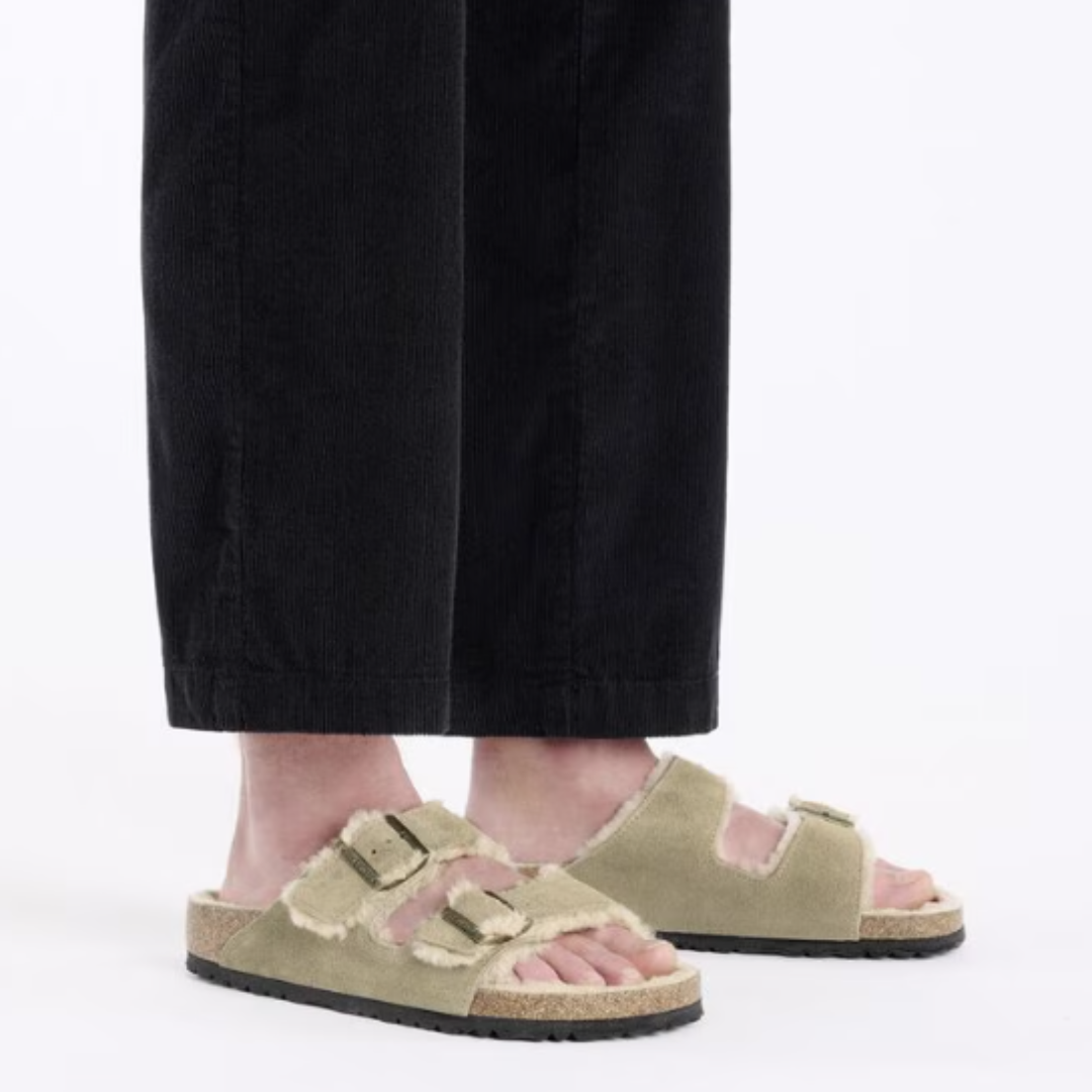 Birkenstock Arizona Sherling Suede
