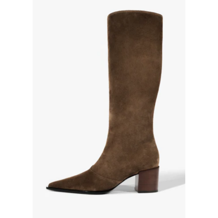 Schutz Raffaela Up Mid Suede Boots