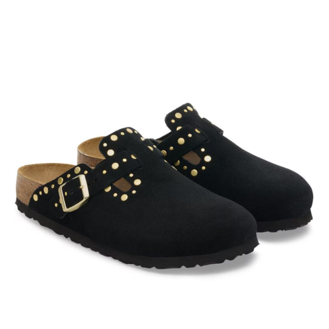 Birkenstock Boston Rivet Suede