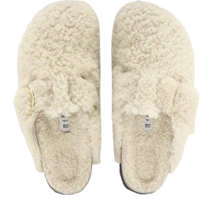 Birkenstock Boston Big Buckle Sherling Teddy