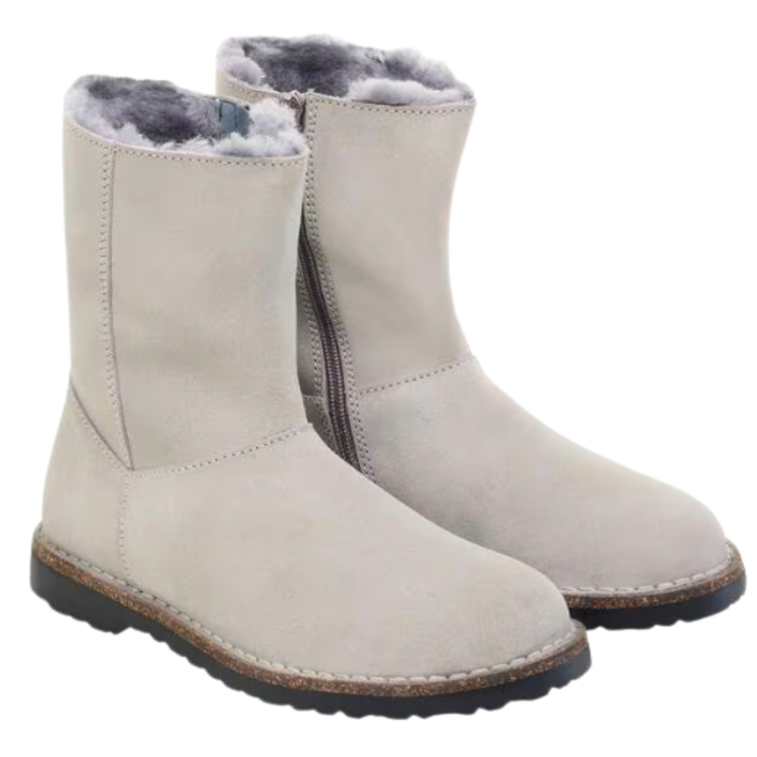 Birkenstock Uppsala Zip Shearling Suede
