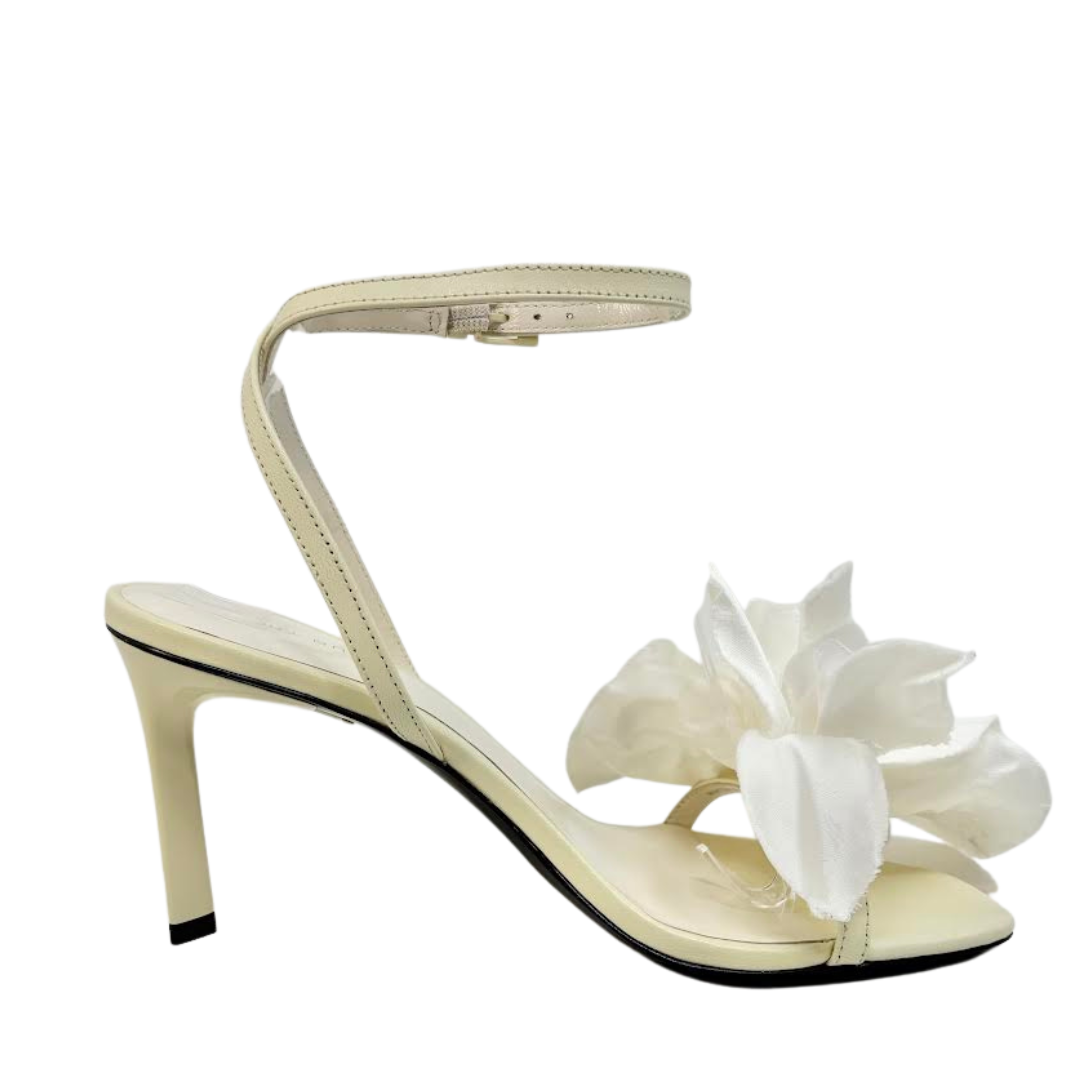 Tory Burch Flower Heel Sandal 90MM