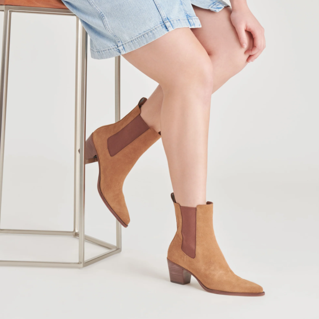 Dolce Vita Shadie H2O Suede Ankle Boots