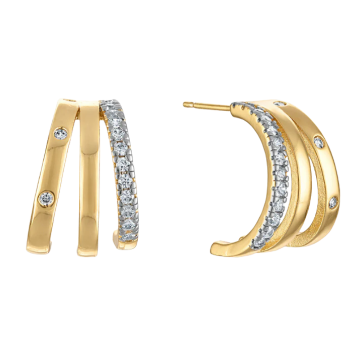 Kinsey Designs Teddy Triple Earrings Large