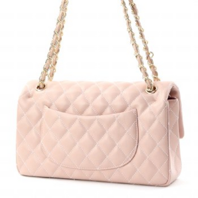 ACE Quilted Messenger Bag Pink