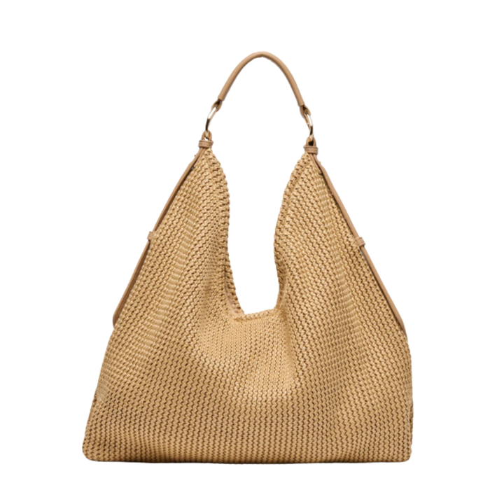 Dolce Vita Miriel Hobo Tote Natural Raffia
