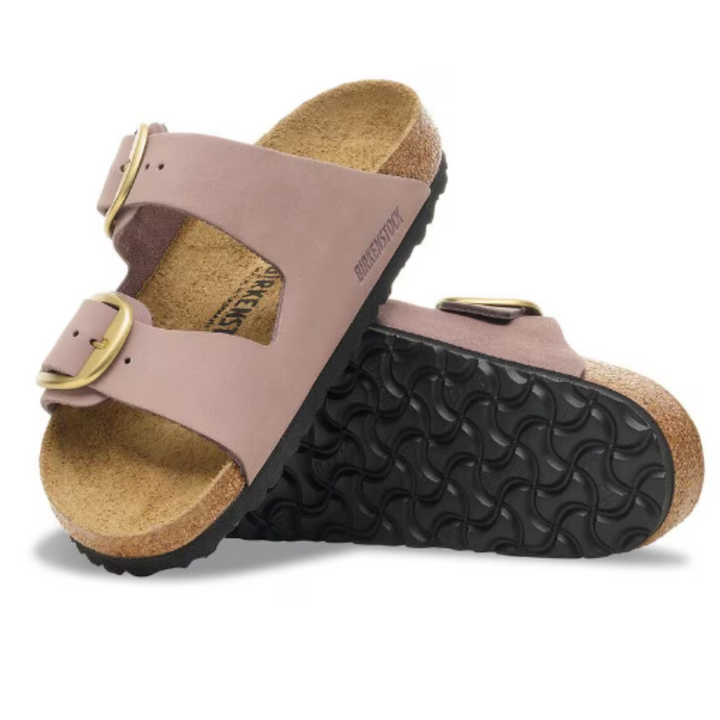 Birkenstock Arizona Big Buckle Nubuck Faded Purple
