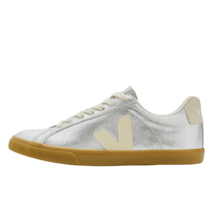 Veja Esplar Suede Silver Pierre Natural