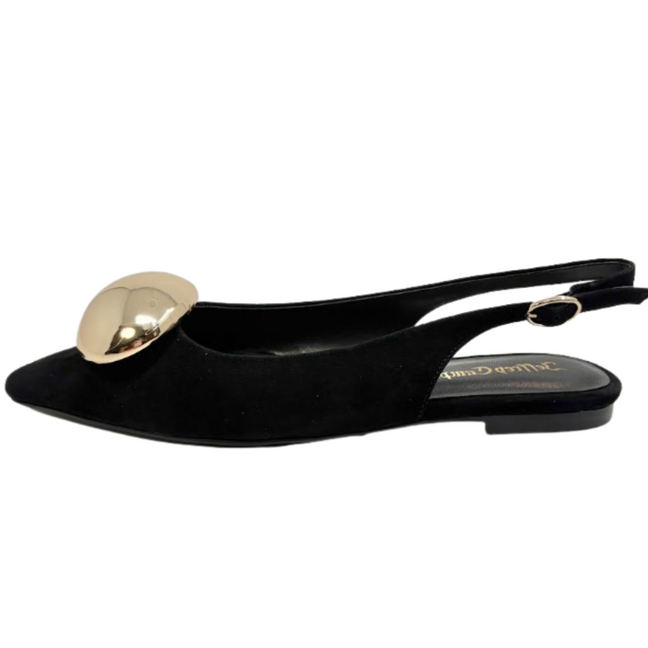 Jeffrey Campbell Tactful Flat Black Suede