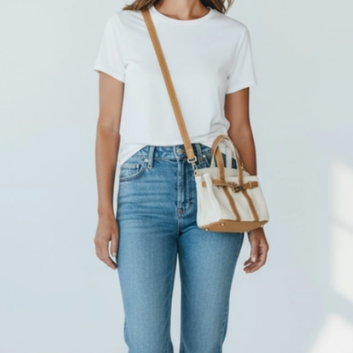 Gameday Luxe The Luxey Mini Canvas Tote