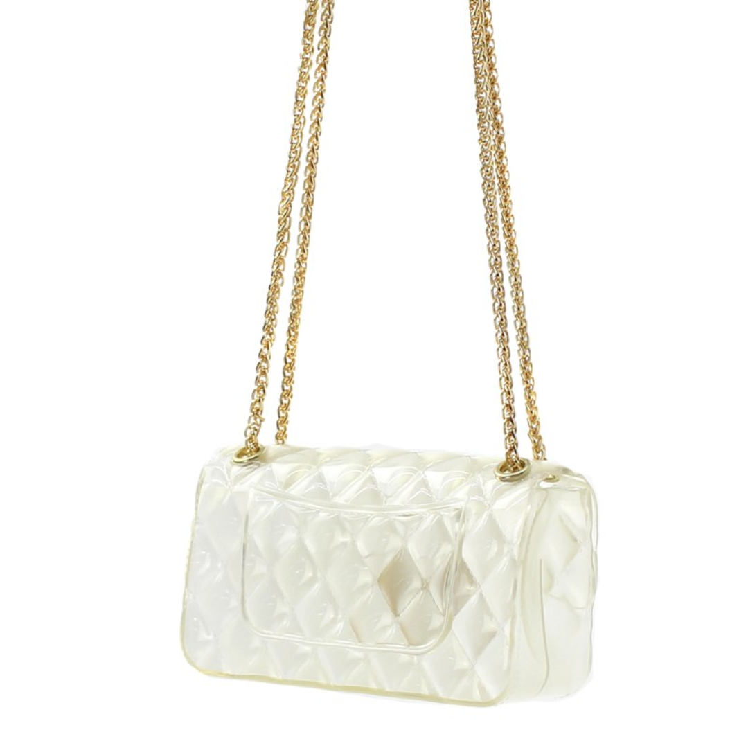 ACE Mini Jelly Quilted Messenger Bag Iridescent