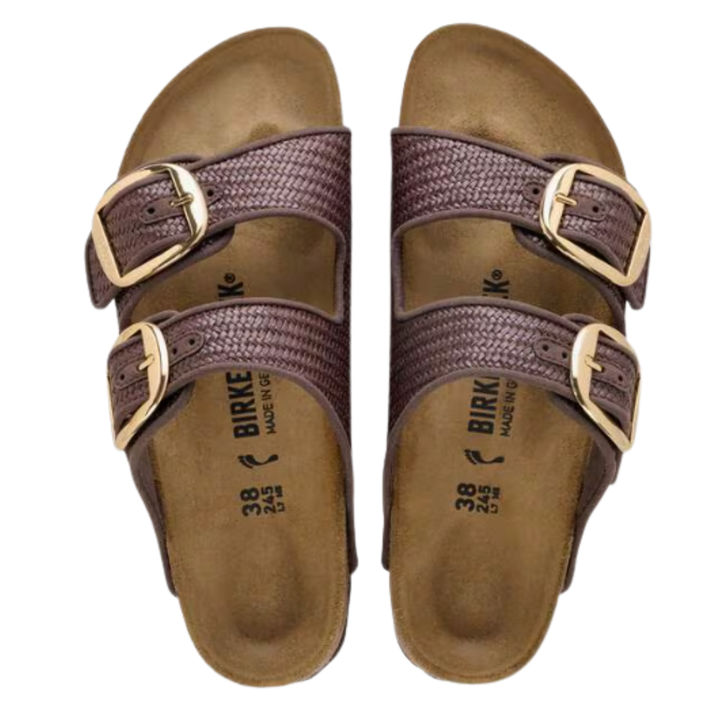 Birkenstock Arizona Big Buckle Raffia