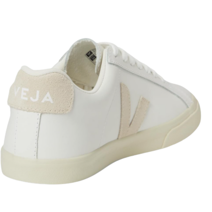 Veja Esplar Logo Leather Sneaker Extra White Sable