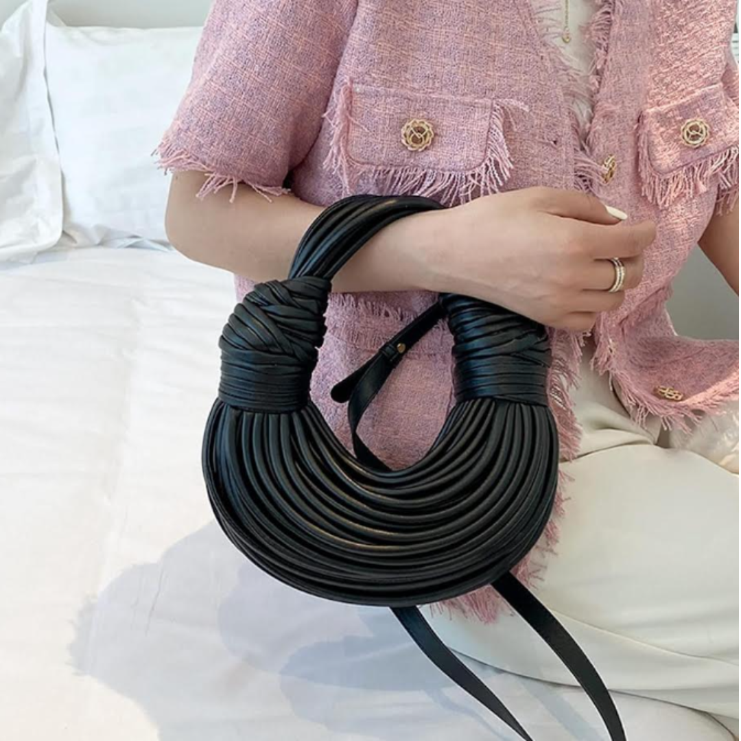 Ace Fashion Faux Leather Rope Messenger