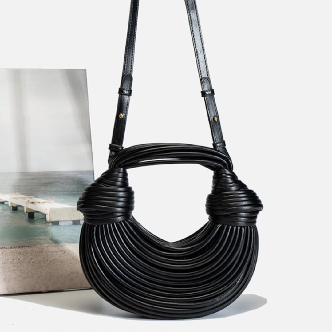 Ace Fashion Faux Leather Rope Messenger