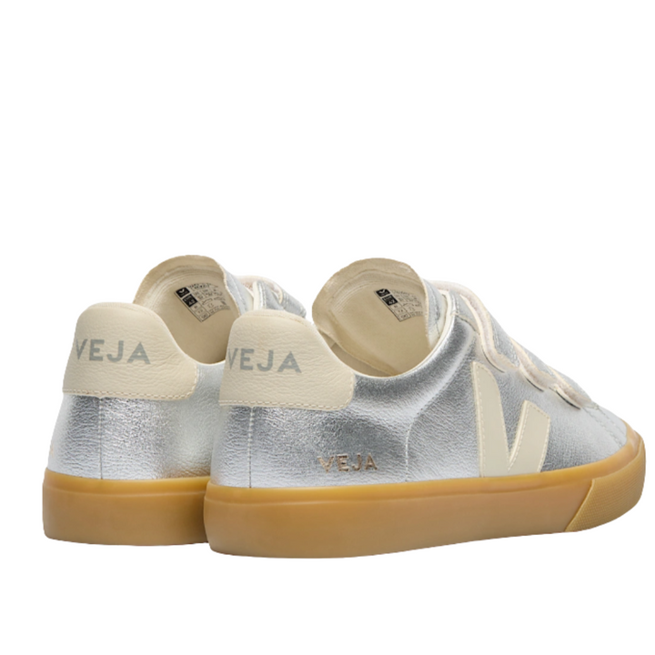 Veja Recife Leather Silver Pierre