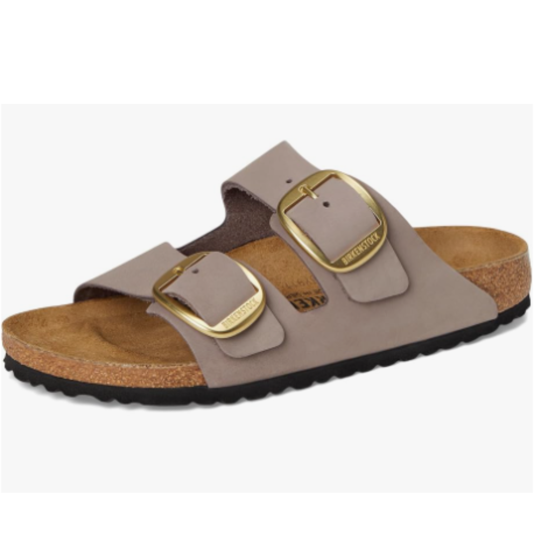 Birkenstock Arizona Big Buckle Nubuck Faded Purple