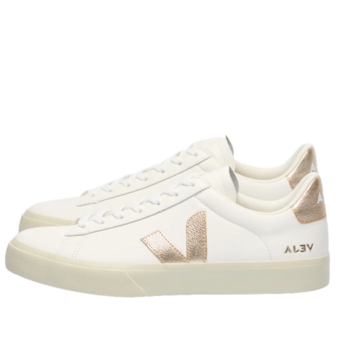 Veja Campo Leather Sneaker White Platine