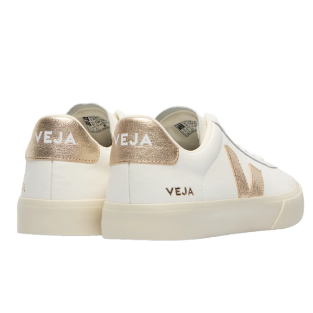 Veja Campo Leather Sneaker White Platine