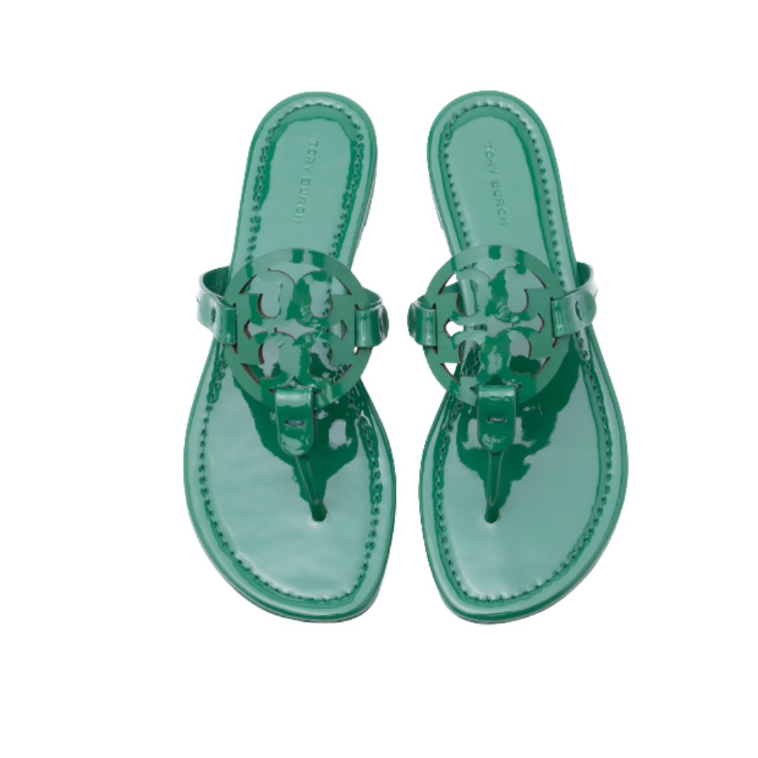 Tory Burch Miller Classic Patent Leather Sandal