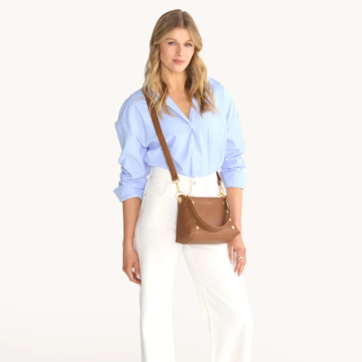 Hammitt Bryant Medium Mahogany Pebble