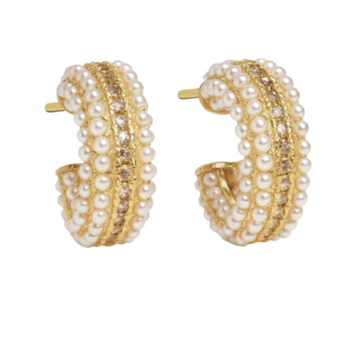 Kinsey Designs Korey Pearl Hoops
