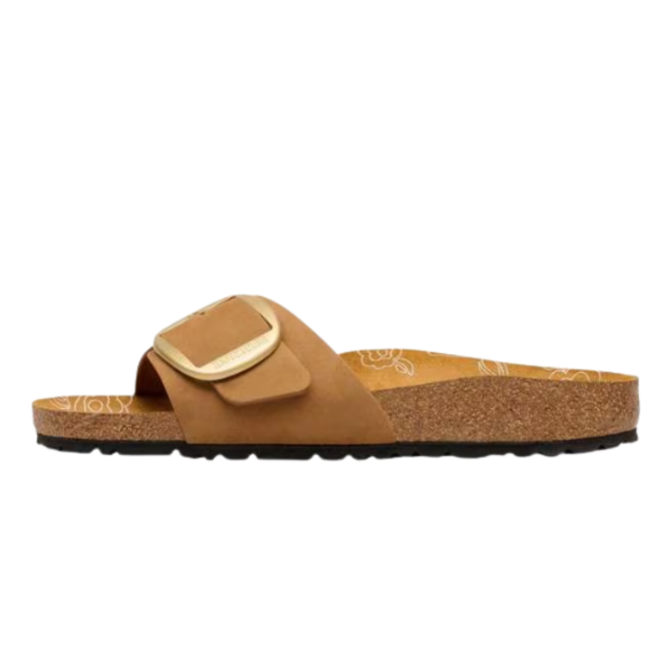 Birkenstock Madrid Big Buckle Print Mink