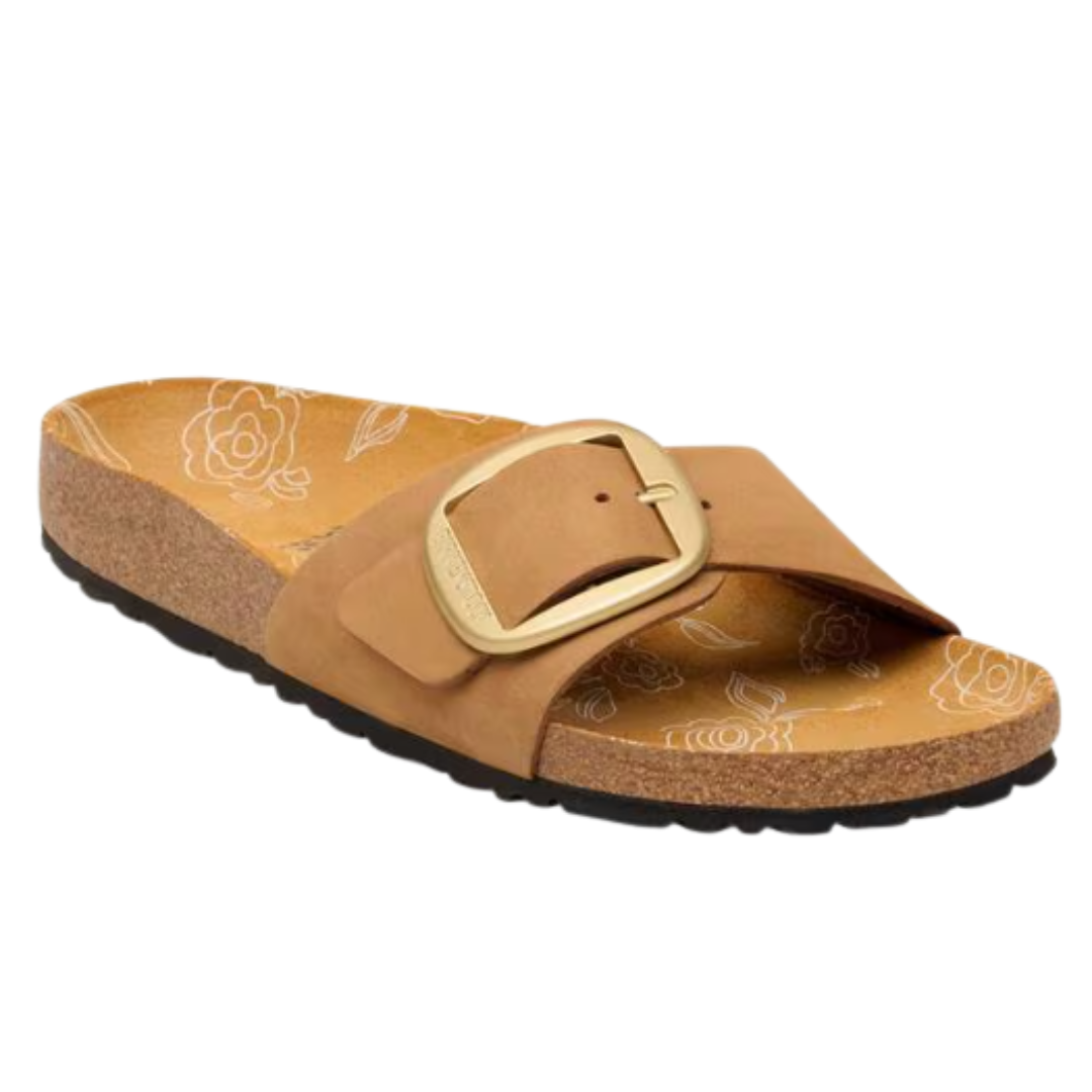 Birkenstock Madrid Big Buckle Print Mink