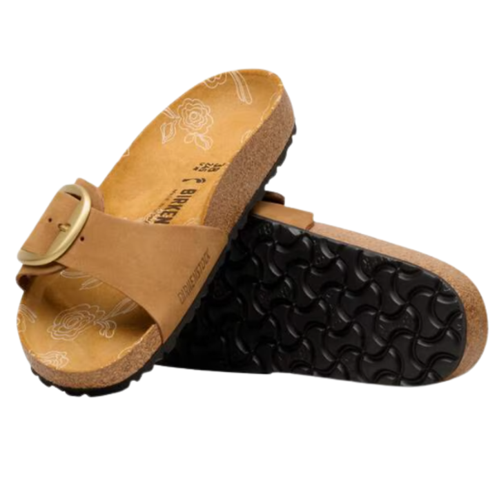 Birkenstock Madrid Big Buckle Print Mink