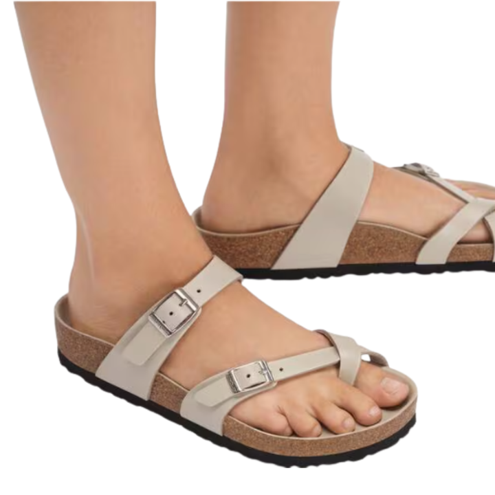 Birkenstock Mayari Leather New Dressy Oyster